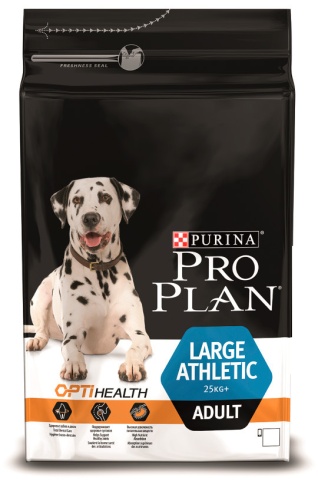 Purina PRO PLAN Large Adult Athletic для взрослых собак крупных пород с атлетическим телосложением с курицей и рисом - 18 кг фото 1