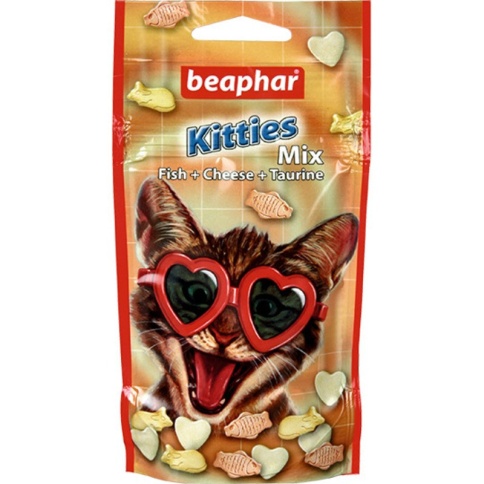 Лакомство Beaphar Kitty`s MIX для кошек витаминизированное смесь - 32,5 г фото 2