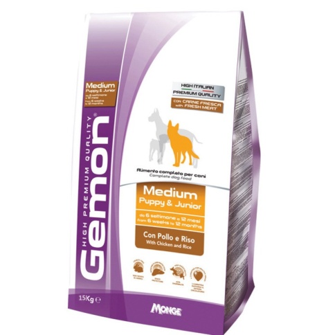 GEMON DOG MEDIUM корм для взрослых собак средних пород с курицей 15 кг фото 2