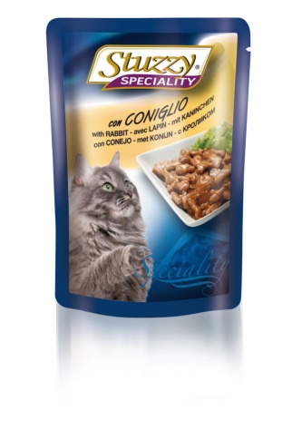 Stuzzy Speciality Cat для кошек в паучах с кроликом - 100 г фото 1