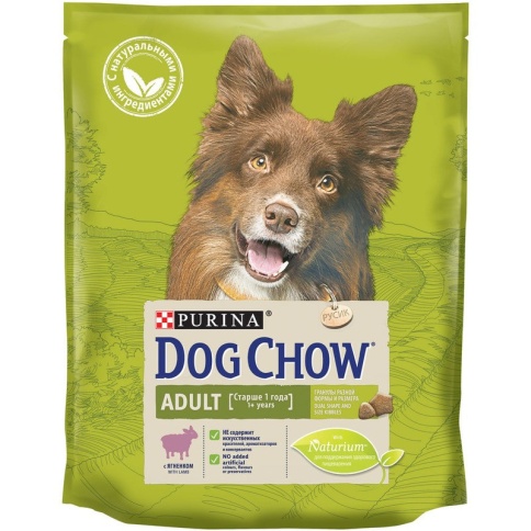 Purina Dog Chow Adult with Lamb 800 гр фото 2