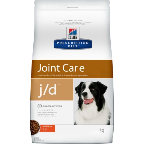Hill's Prescription Diet j/d Joint Care сухой диетический корм для собак для поддержания здоровья суставов с курицей - 12 кг фото 2