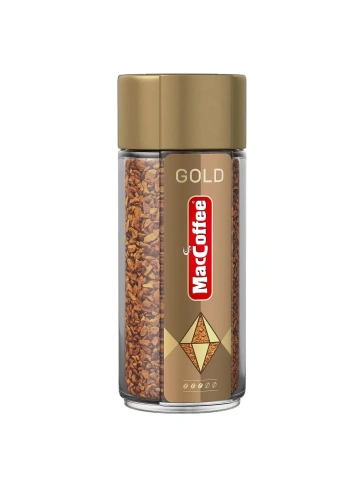 Кофе натур.раствор сублимир MacCoffee Gold ст/б 100г фото 2