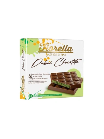 Шок.изд."Дубай Чоколейт" ("Dubai Chocolate") с начинкой из фисташки и кадаифа 60г фото 1