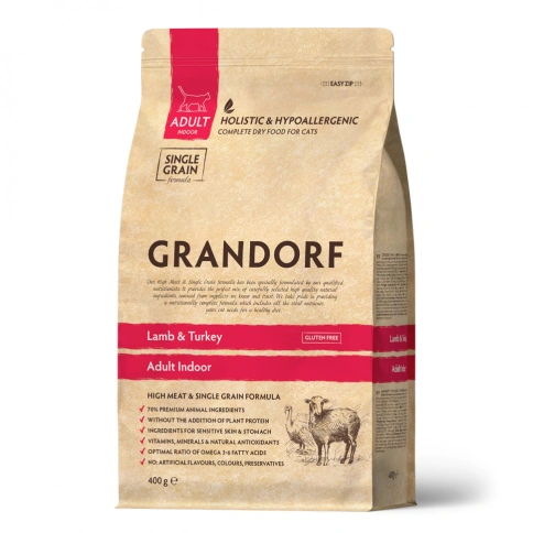 Сухой корм Grandorf Holistic индейка с рисом для взрослых собак средних и крупных пород, 10 кг фото 1