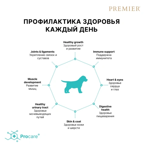 Сухой корм Premier с индейкой для щенков, 10 кг фото 5