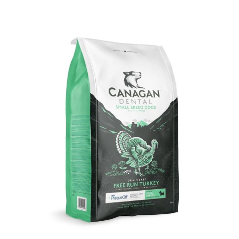 Canagan Small Dental сухой корм для собак мелких пород для ухода за полостью рта с индейкой - 6 кг фото 1