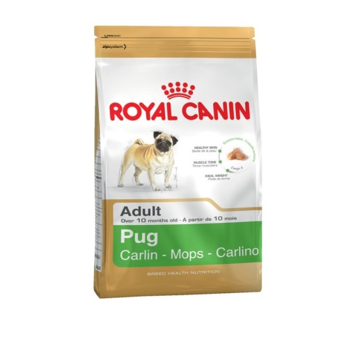 Royal Canin Pug Adult для собак породы Мопс 1.5 кг фото 2