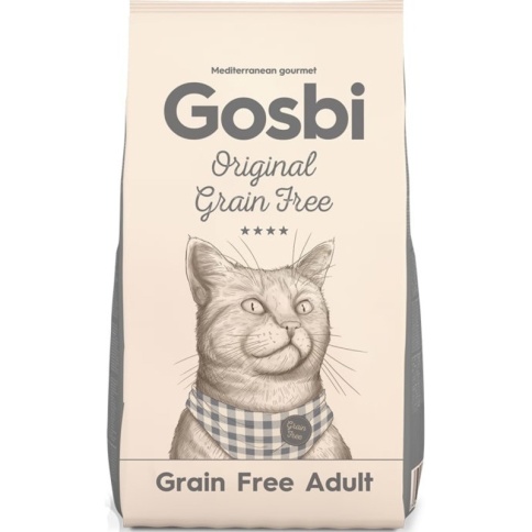 Сухой беззерновой корм Gosbi Original Cat Grain Free для кошек с курицей Adult - 1 кг фото 1