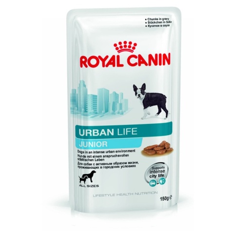Royal Canin Urban Life Junior консервы для щенков до 15 месяцев 150 г фото 2