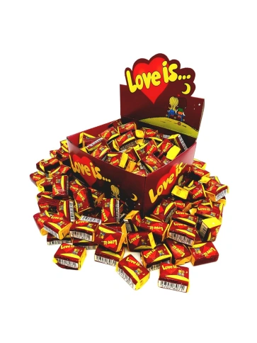 Жев. резинка "Love is" со вк. вишни и лимона 4,2г фото 1