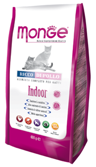 Monge Cat Indoor корм для домашних кошек 400 гр фото 1