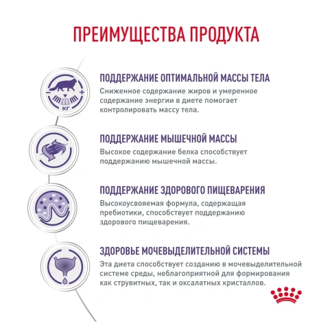 Влажный корм Royal Canin Neutered Balance для стерилизованных кошек и кастрированных котов до 7 лет, кусочки в соусе, пауч, 85 г фото 2