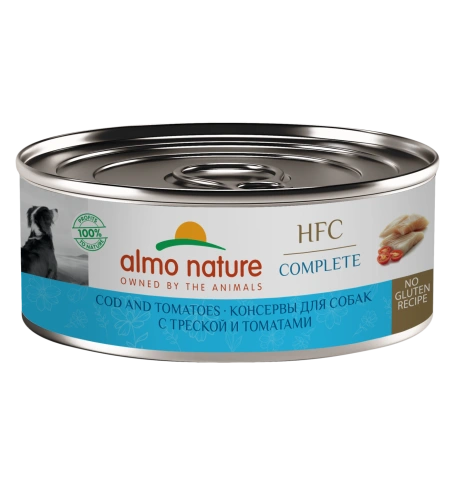 Влажный корм Almo Nature для собак с треской и томатами, 100 г фото 1