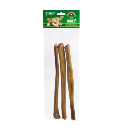 Titbit корень бычий 3х30см - мягкая упаковка фото 2