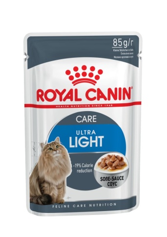 Royal Canin Light Weight Care паучи для взрослых кошек (мелкие кусочки в соусе), 85 г х 12 шт фото 3