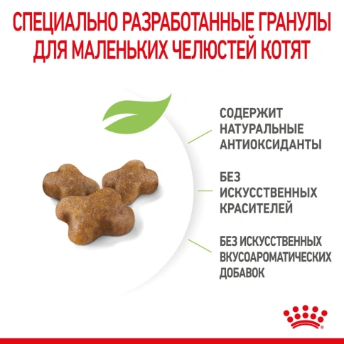 Сухой корм Royal Canin Kitten для котят от 4 до 12 месяцев, с птицей, 300 г фото 4