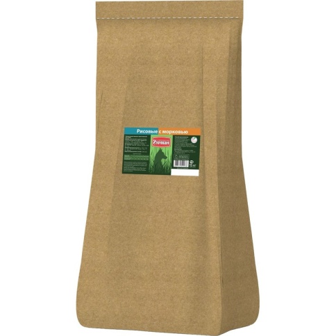 Каша для собак Четвероногий гурман рис с морковью - 15 кг фото 1