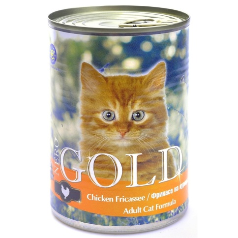 Nero Gold Adult Cat Formula Chicken Fricassee 810 г фото 2