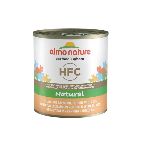 Almo Nature Classic Adult Cat Salmon&Chicken 280 г фото 1