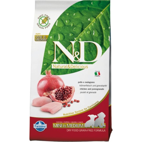 Farmina N&D Dog Chicken & Pomegranate Small And Medium - 800 гр фото 1