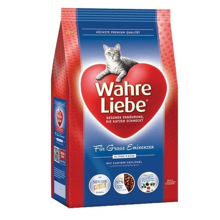 Корм Meradog Wahre Liebe Altere Katze для стареющих кошек с птицей - 0,4 кг фото 1