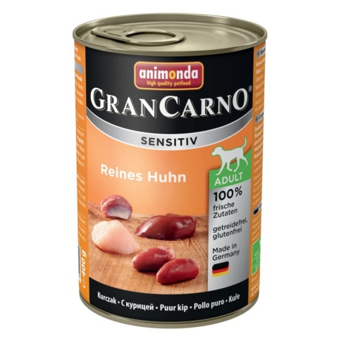 Animonda GranCarno Sensitiv / Анимонда Гран Карно Сенситив с курицей для чувствительных собак 400 г (консервы) фото 2