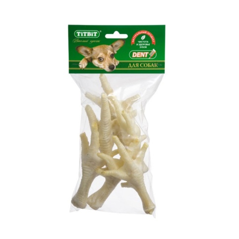 Titbit лапки куриные XL - мягкая упаковка фото 2