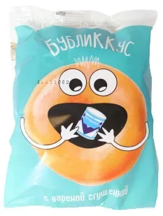 Булка 150г БублиККус с кремом вар сгущ Крымхлеб фото 1