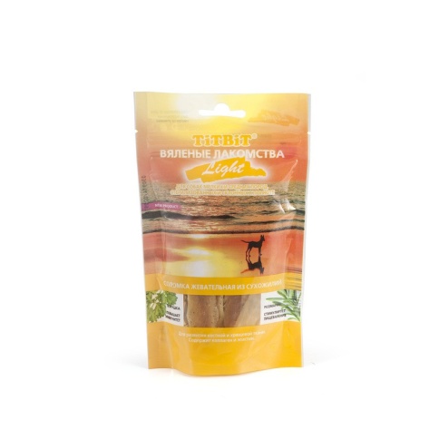 Titbit вяленые лакомства соломка жевательная из сухожилий Light 60 г фото 2