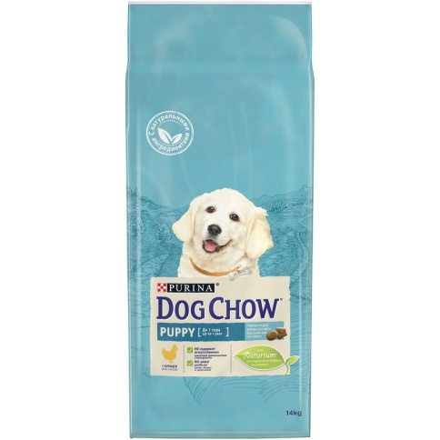 Purina Dog Chow Puppy для щенков всех пород с курицей - 14 кг фото 2