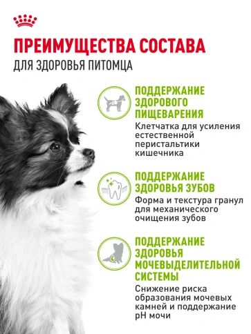 Сухой корм Royal Canin X-Small Adult для собак, 1.5 кг фото 15