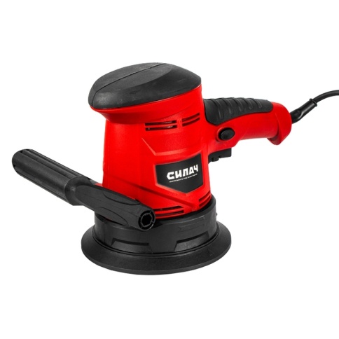 Эксцентриковая шлифмашина СИЛАЧ ЭШМ-125.500Р (500Вт,14 000 - 28 000 кол/мин,125мм) меш.пылесбор. (1/4) фото 1