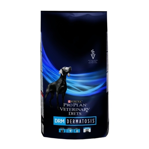 Сухой корм Pro Plan Veterinary DRM Dermatosis для взрослых собак при дерматозах 3 кг фото 1