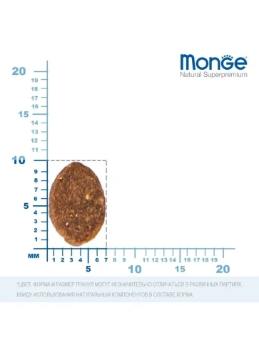 Сухой корм Monge BWild Low Grain с анчоусом для взрослых кошек, 10 кг фото 6