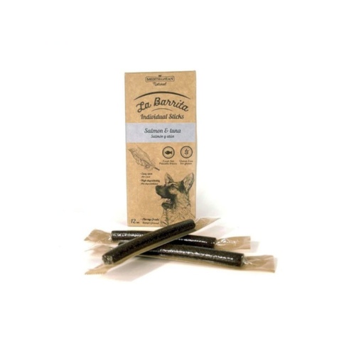 La Barrita лакомство для собак, палочки с лососем и тунцом - 150 г фото 1