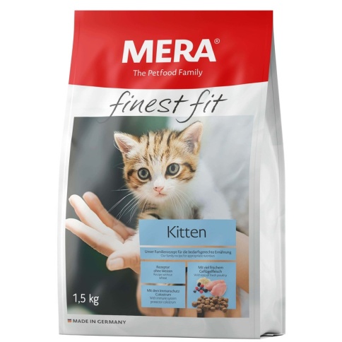 Mera Finest Fit Kitten сухой корм для котят с курицей - 1,5 кг фото 2