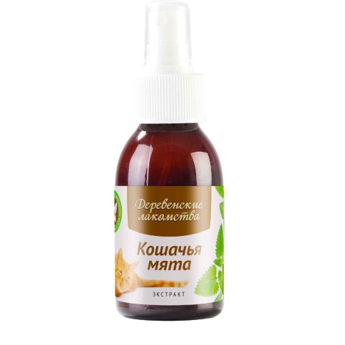 ДЕРЕВЕНСКИЕ ЛАКОМСТВА Кошачья мята Экстракт 100 мл фото 2