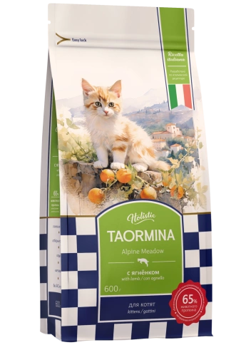 Сухой корм Taormina для котят c ягненком Alpine Meadow, 600 г фото 1