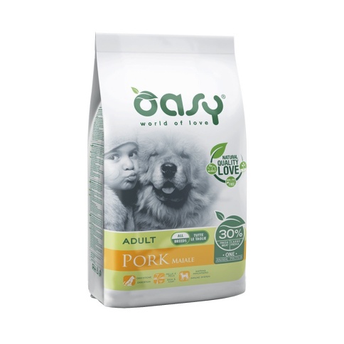 Oasy Dry Dog OAP Adult All Breed сухой корм для взрослых собак всех пород со свининой - 2,5 кг фото 1