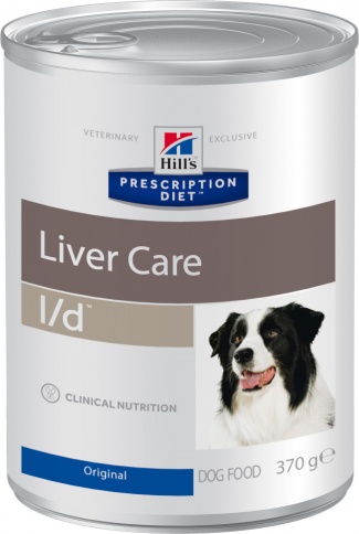 Влажный диетический корм для собак Hill's Prescription Diet l/d Liver Care при заболеваниях печени - 370 г фото 1