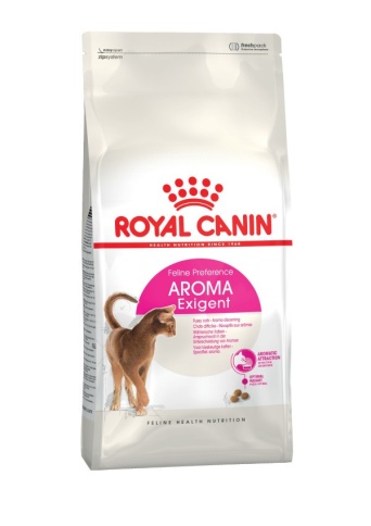 Royal Canin Aroma Exigent сухой корм сухой сбалансированный для привередливых взрослых кошек от 1 года 400 гр фото 1