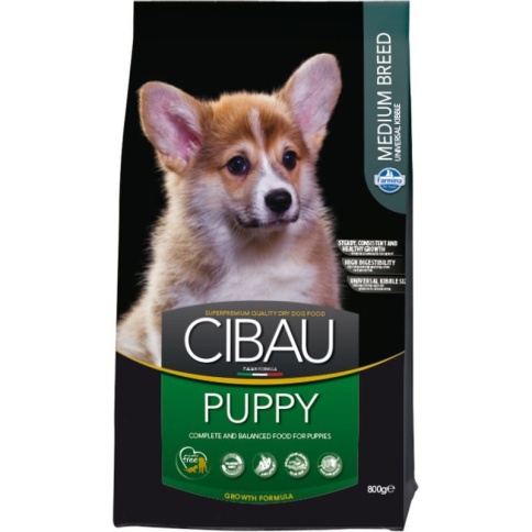 Farmina Cibau Puppy Medium сухой корм для щенков средних пород с курицей - 800 гр фото 2