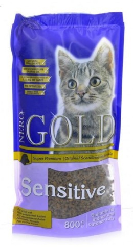 Корм для кошек Nero gold cat adult sensitive с чувствительным пищеварением - 18 кг фото 1