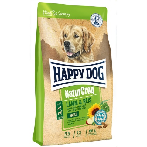 Happy Dog Premium NaturCroq Lamm & Reis для собак с ягненком и рисом - 15 кг фото 2
