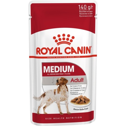 Влажный корм Royal Canin Medium Adult для взрослых собак средних пород - 140 г фото 1