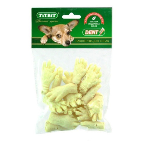 Лапки Titbit кроличьи XL - мягкая упаковка фото 2