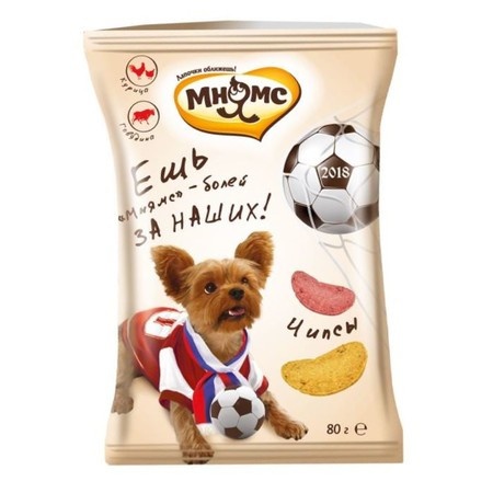 Мнямс лакомство Чипсы для собак - 80 г фото 1