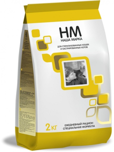 Наша Марка корм для стерилизованных кошек и кастрированных котов 15 кг фото 1