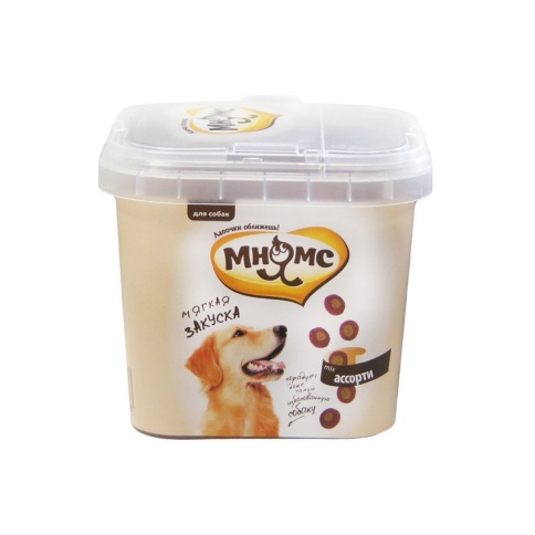 Мнямс тренировочные лакомства Мягкая закуска ассорти для собак - 140 г фото 2